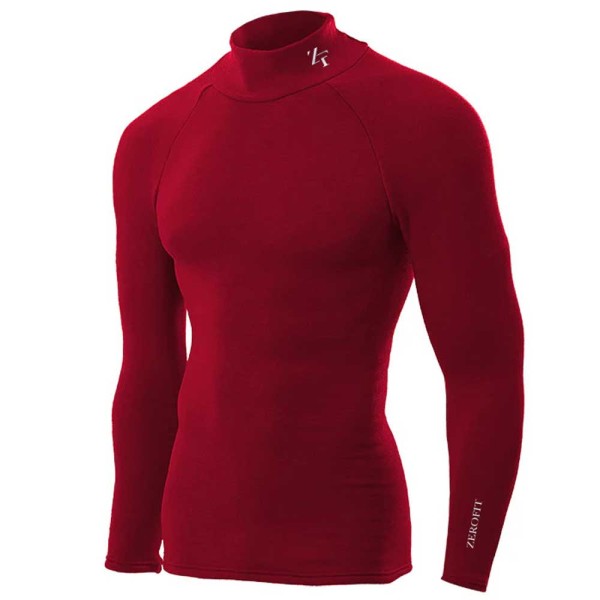 ZeroFit Zerofit ultimate heatrub baselayer ls red xs